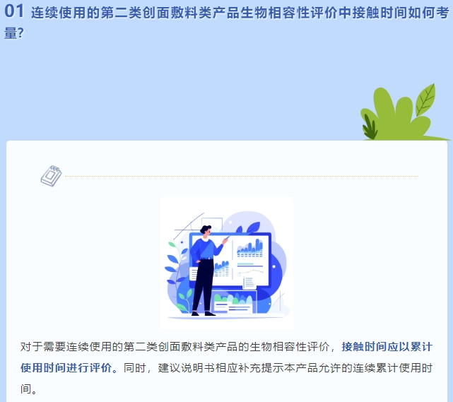 連續(xù)使用的第二類創(chuàng)面敷料類產(chǎn)品生物相容性評(píng)價(jià)中接觸時(shí)間如何考量？(圖2)