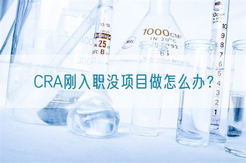 CRA剛?cè)肼殯](méi)項(xiàng)目做怎么辦？(圖1)