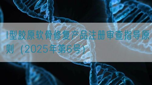 I型膠原軟骨修復(fù)產(chǎn)品注冊審查指導(dǎo)原則(2025年第6號)(圖1) I型膠原軟骨修復(fù)產(chǎn)品注冊審查指導(dǎo)原則(2025年第6號)(圖1)