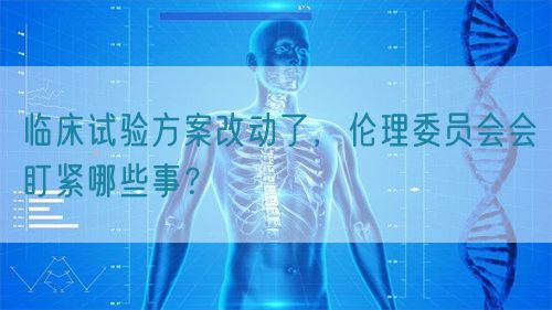 臨床試驗方案改動了，倫理委員會會盯緊哪些事？(圖1)