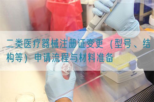 二類醫(yī)療器械注冊(cè)證變更（型號(hào)、結(jié)構(gòu)等）申請(qǐng)流程與材料準(zhǔn)備(圖1)