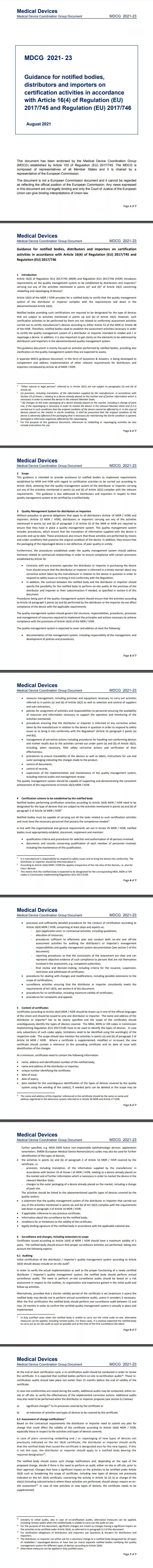 歐盟MDR和IVDR的分銷商和進(jìn)口商的質(zhì)量體系如何審批？(圖2)